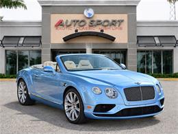 2016 Bentley Continental GTC V8 (CC-2103400) for sale in Boca Raton, Florida