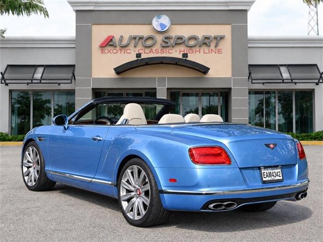 2016 Bentley Continental GTC V8 (CC-2103400) for sale in Boca Raton, Florida