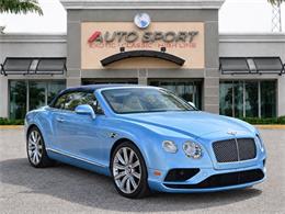 2016 Bentley Continental GTC V8 (CC-2103400) for sale in Boca Raton, Florida