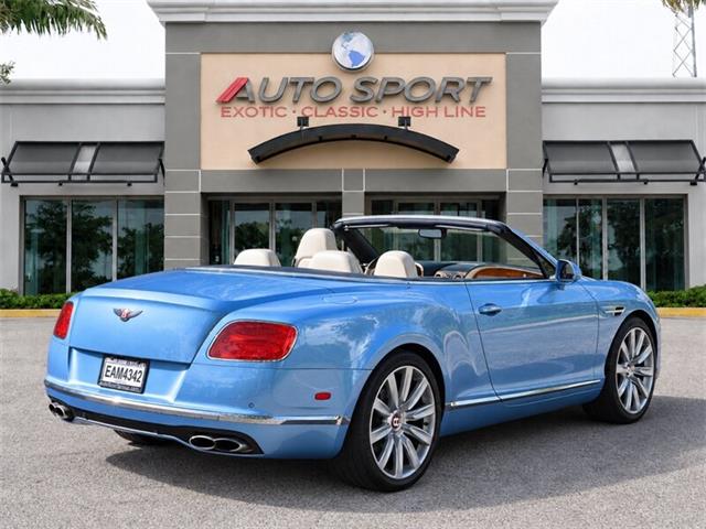 2016 Bentley Continental GTC V8 (CC-2103400) for sale in Boca Raton, Florida