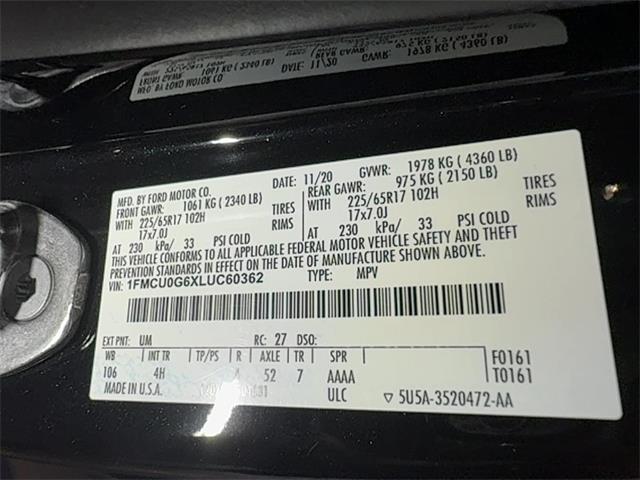 2020 Ford Escape (CC-2103407) for sale in Reading, Pennsylvania