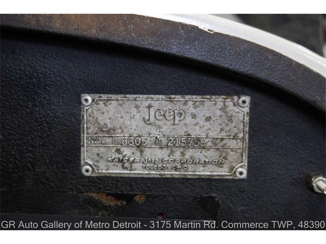 1967 Jeep CJ5 (CC-2103497) for sale in Kentwood, Michigan