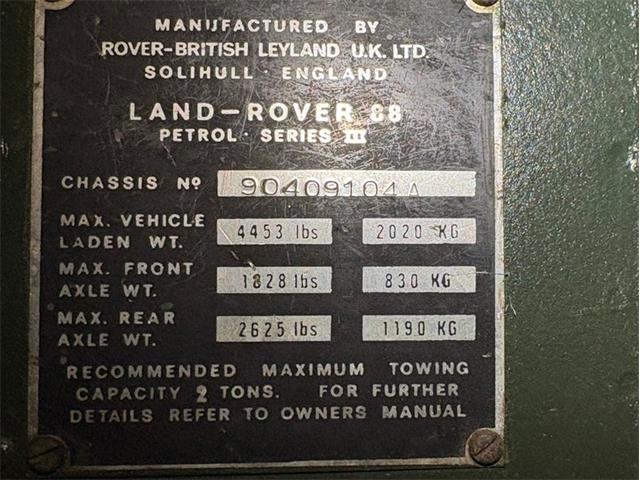1973 Land Rover Series III (CC-2100355) for sale in Lithia Springs, Georgia