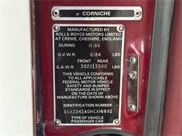 1987 Rolls-Royce Corniche (CC-2100358) for sale in Bradenton, Florida
