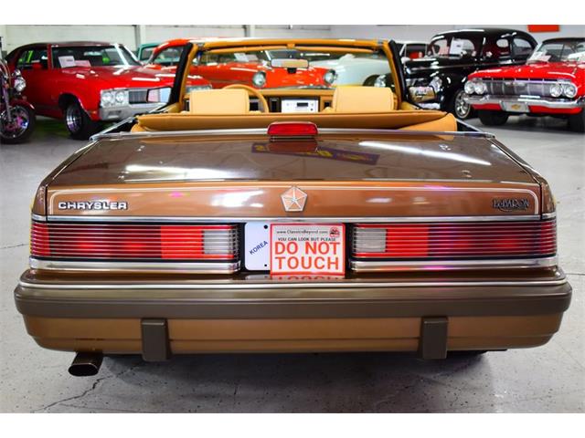 1986 Chrysler LeBaron (CC-2103607) for sale in Wayne, Michigan