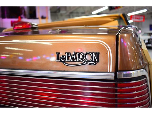 1986 Chrysler LeBaron (CC-2103607) for sale in Wayne, Michigan