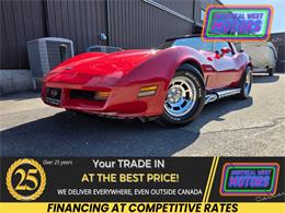 1982 Chevrolet Corvette (CC-2103685) for sale in Vaudreuil-Dorion, Quebec