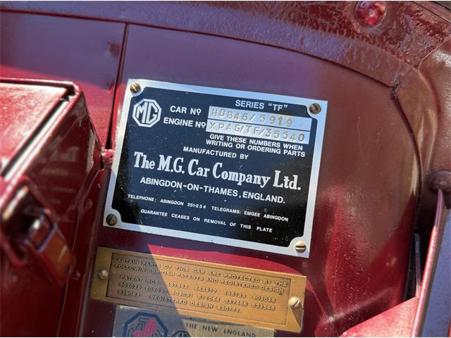 1954 MG TF (CC-2103699) for sale in Grass Valley, California
