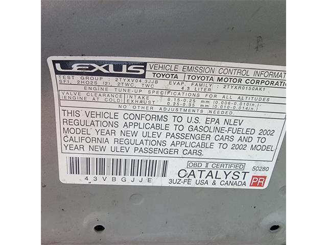 2002 Lexus SC430 (CC-2103712) for sale in Conroe, Texas