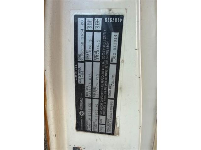 1984 Dodge D150 (CC-2103782) for sale in Cadillac, Michigan