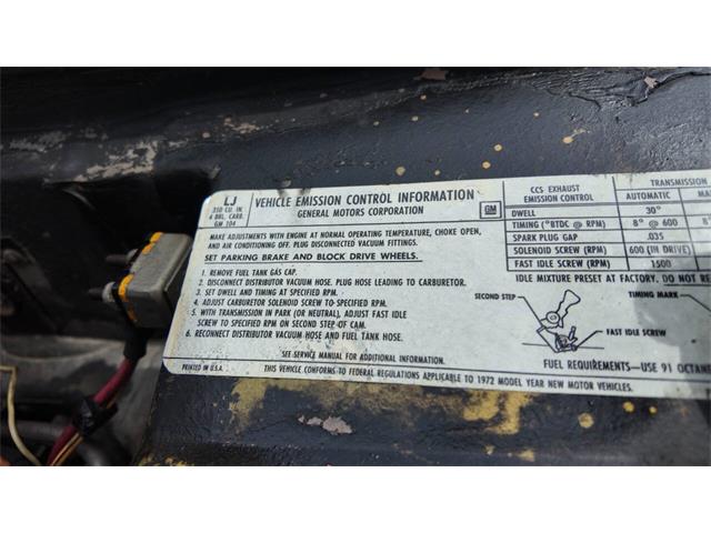 1972 Chevrolet Corvette (CC-2103972) for sale in Sioux Falls, South Dakota