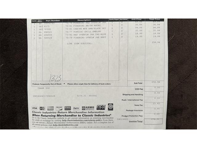 1977 Pontiac Firebird Trans Am SE (CC-2104024) for sale in Milford, Ohio