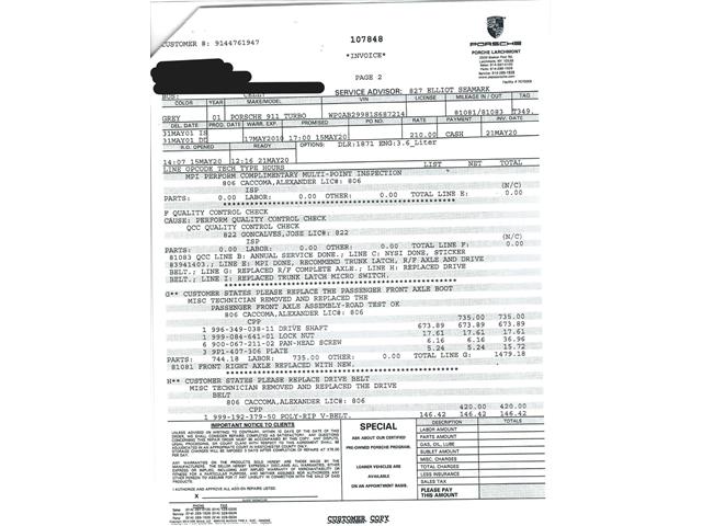 2001 Porsche 996 (CC-2104411) for sale in Beverly Hills, California