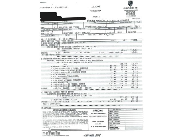 2001 Porsche 996 (CC-2104411) for sale in Beverly Hills, California