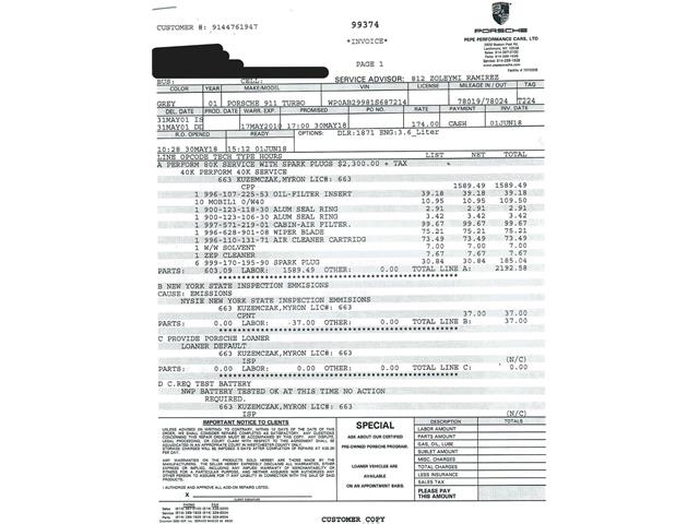 2001 Porsche 996 (CC-2104411) for sale in Beverly Hills, California