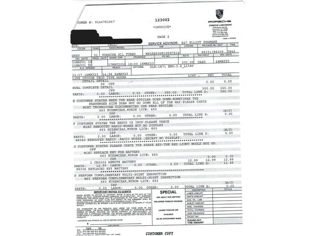2001 Porsche 996 (CC-2104411) for sale in Beverly Hills, California