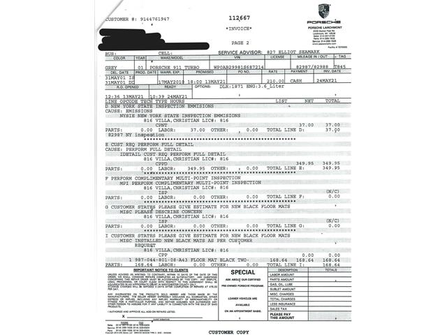 2001 Porsche 996 (CC-2104411) for sale in Beverly Hills, California