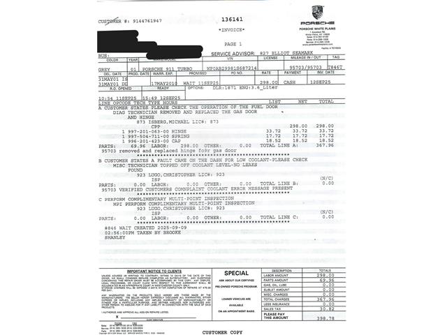 2001 Porsche 996 (CC-2104411) for sale in Beverly Hills, California