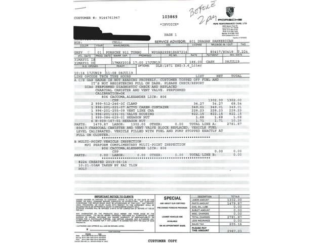 2001 Porsche 996 (CC-2104411) for sale in Beverly Hills, California