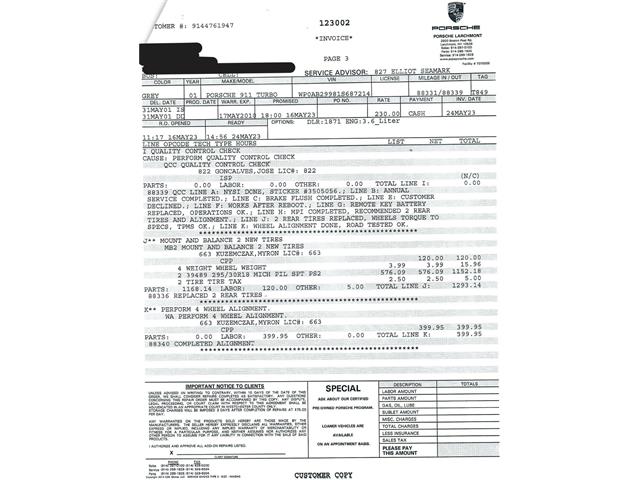 2001 Porsche 996 (CC-2104411) for sale in Beverly Hills, California