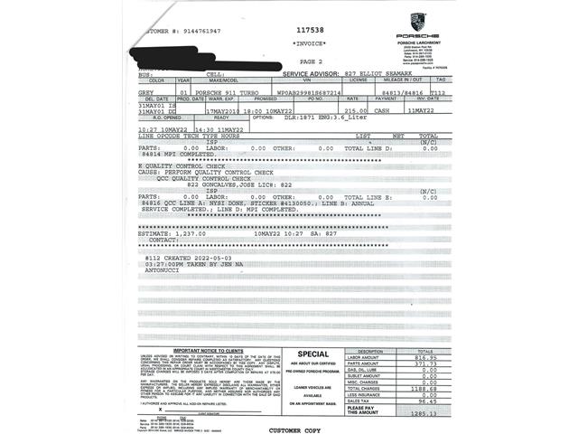 2001 Porsche 996 (CC-2104411) for sale in Beverly Hills, California