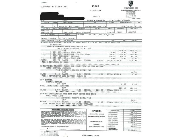 2001 Porsche 996 (CC-2104411) for sale in Beverly Hills, California