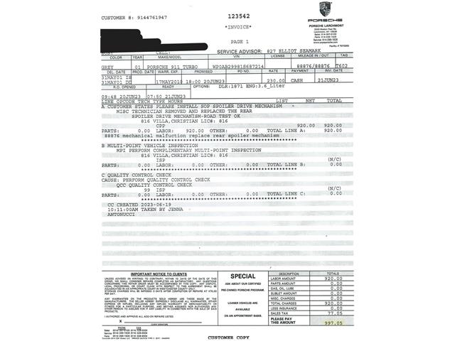 2001 Porsche 996 (CC-2104411) for sale in Beverly Hills, California