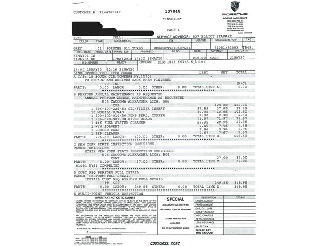 2001 Porsche 996 (CC-2104411) for sale in Beverly Hills, California