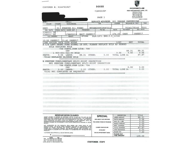 2001 Porsche 996 (CC-2104411) for sale in Beverly Hills, California
