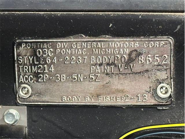 1964 Pontiac GTO (CC-2104462) for sale in Depew, New York