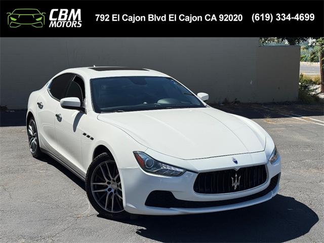 2017 Maserati Ghibli (CC-2104568) for sale in El Cajon, California