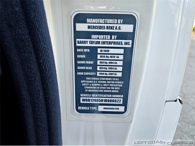 1990 Mercedes-Benz 300CE (CC-2104708) for sale in Sonoma, California