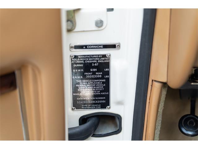1987 Rolls-Royce Corniche II (CC-2104719) for sale in Allentown, Pennsylvania
