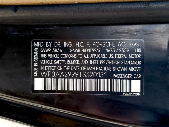 1996 Porsche 911 Carrera (CC-2104731) for sale in Flowery Branch, Georgia