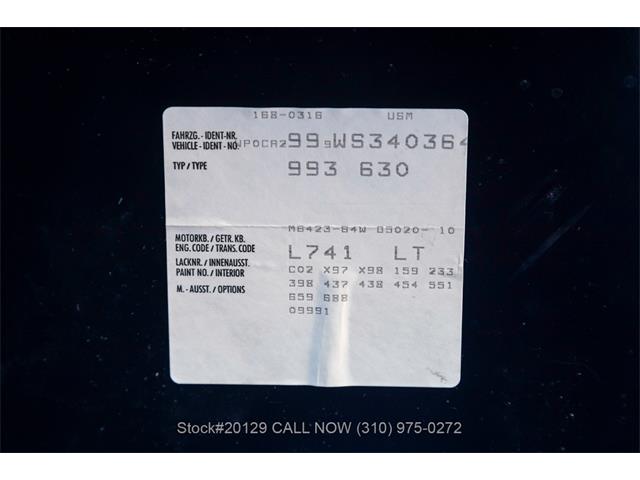1998 Porsche 993 (CC-2104777) for sale in Beverly Hills, California