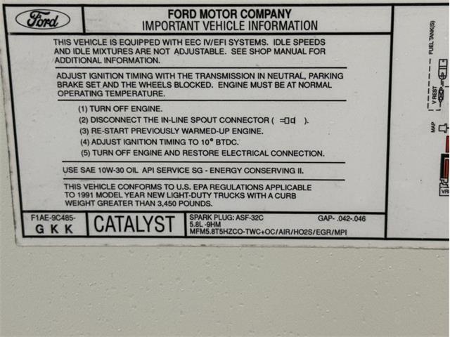 1991 Ford F150 (CC-2104915) for sale in Greensboro, North Carolina