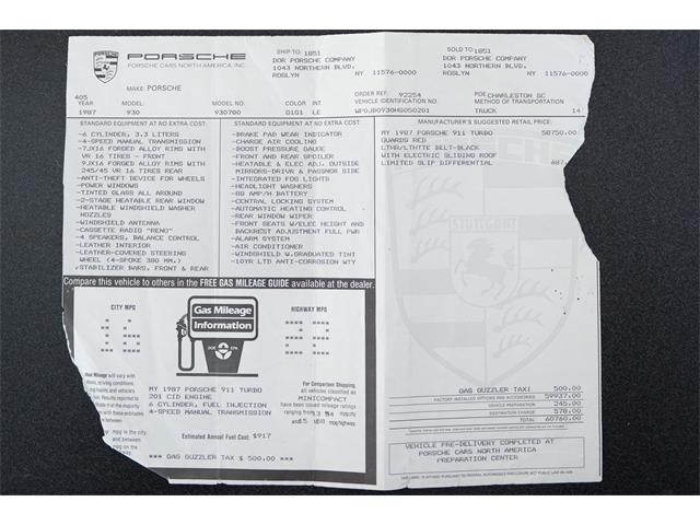 1987 Porsche 911 (CC-2104981) for sale in Southampton, New York