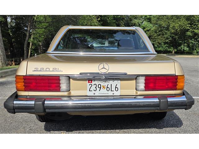 1985 Mercedes-Benz 380SL (CC-2105125) for sale in Ellicott City, Maryland