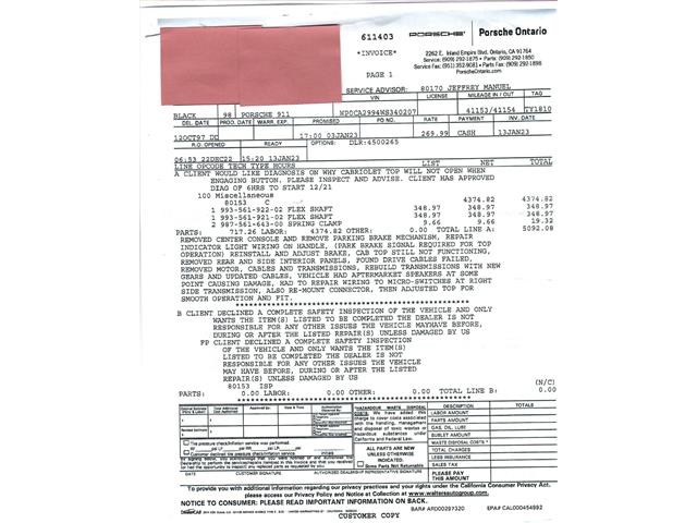 1998 Porsche 993 (CC-2105133) for sale in Beverly Hills, California