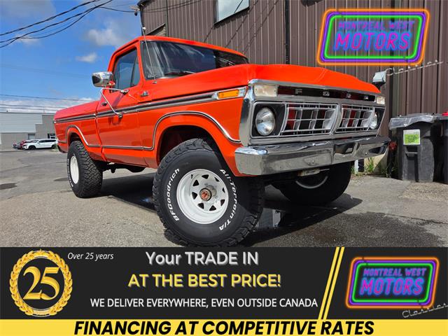 1976 Ford F100 (CC-2105290) for sale in Vaudreuil-Dorion, Quebec