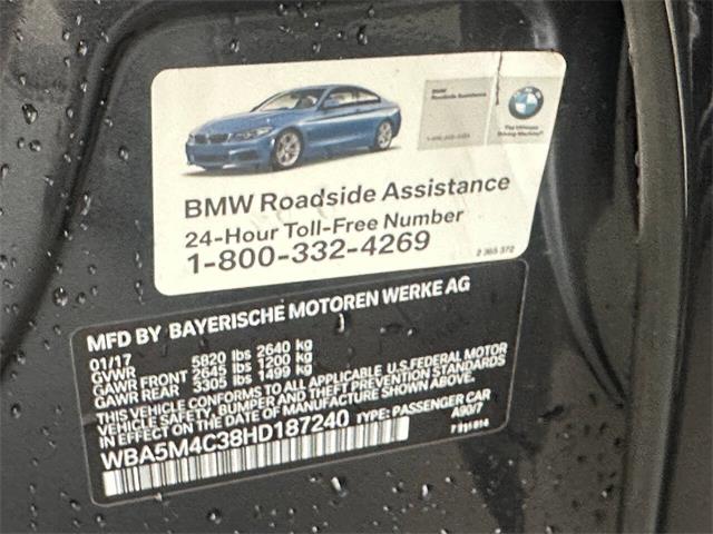 2017 BMW 5 Series (CC-2100534) for sale in McDonald, Pennsylvania