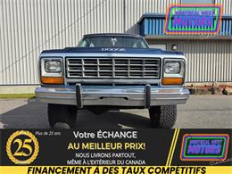 1985 Dodge Ramcharger (CC-2100581) for sale in Vaudreuil-Dorion, Quebec