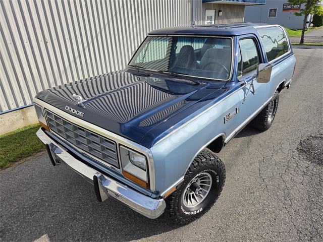 1985 Dodge Ramcharger (CC-2100581) for sale in Vaudreuil-Dorion, Quebec