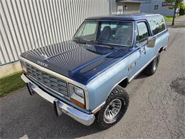 1985 Dodge Ramcharger (CC-2100581) for sale in Vaudreuil-Dorion, Quebec