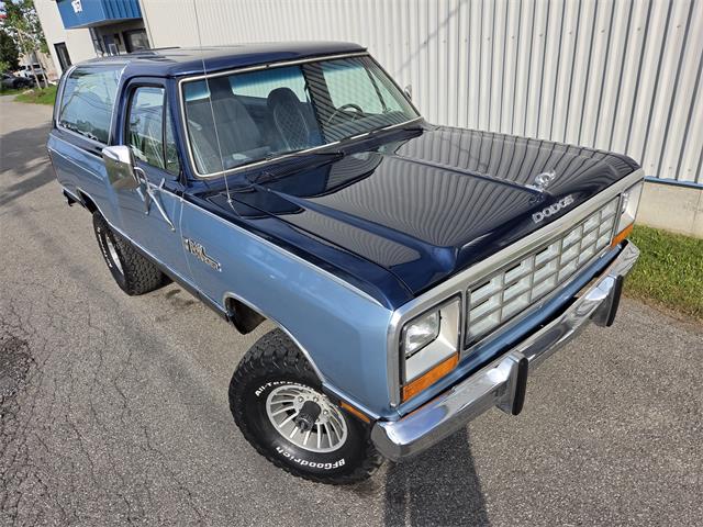 1985 Dodge Ramcharger (CC-2100581) for sale in Vaudreuil-Dorion, Quebec