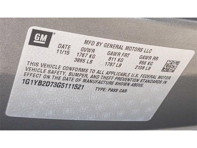 2016 Chevrolet Corvette Stingray (CC-2105901) for sale in Homer City, Pennsylvania