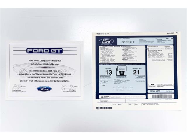 2005 Ford GT (CC-2106021) for sale in Halton Hills, Ontario