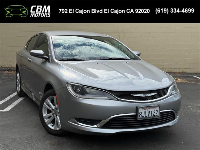2016 Chrysler 200 (CC-2106037) for sale in El Cajon, California