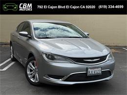 2016 Chrysler 200 (CC-2106037) for sale in El Cajon, California