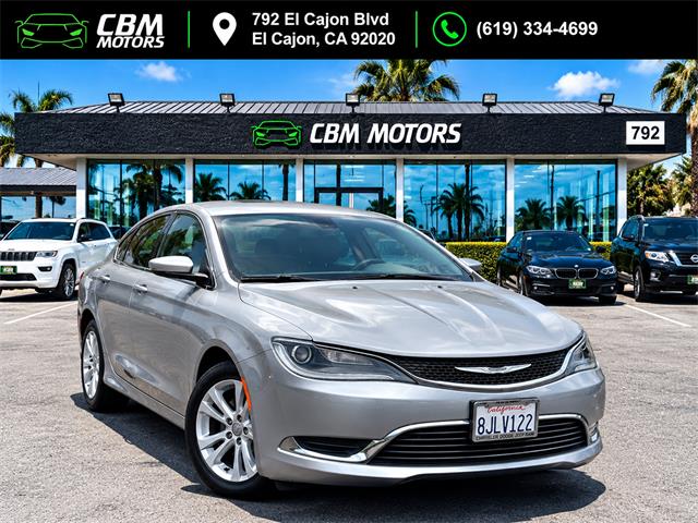 2016 Chrysler 200 (CC-2106037) for sale in El Cajon, California